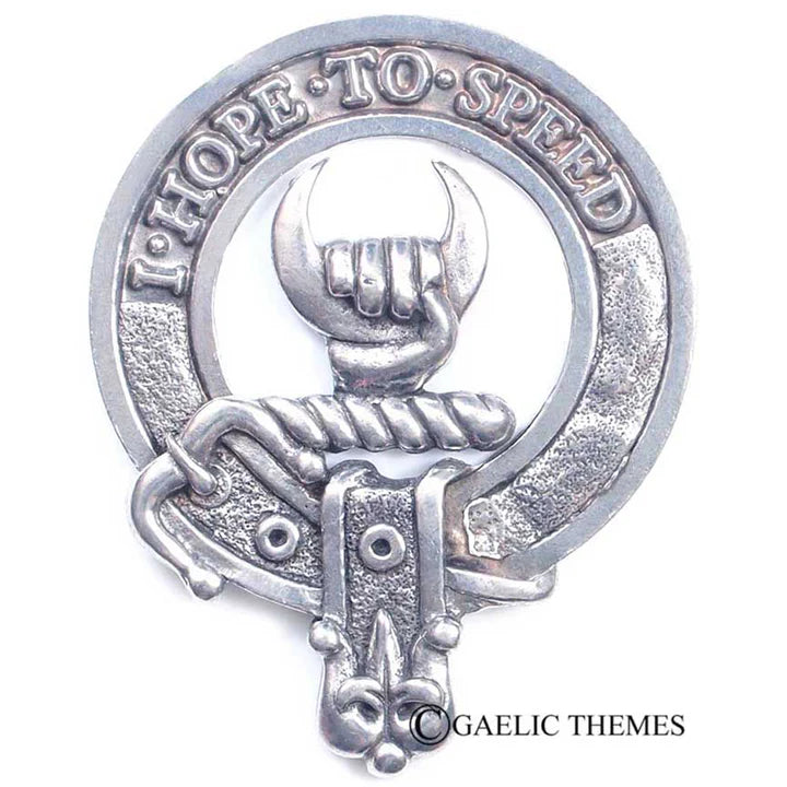 Scottish Clan Family Name Cap Badge Abercromby - Guthrie