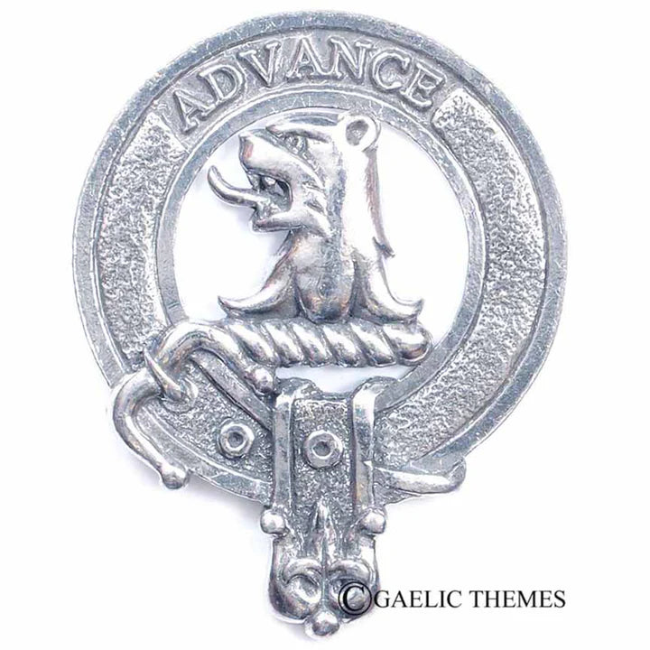 Scottish Clan Family Name Cap Badge Abercromby - Guthrie