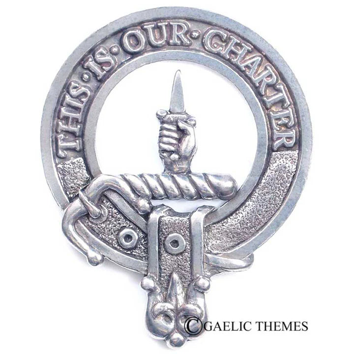 Scottish Clan Family Name Cap Badge Abercromby - Guthrie