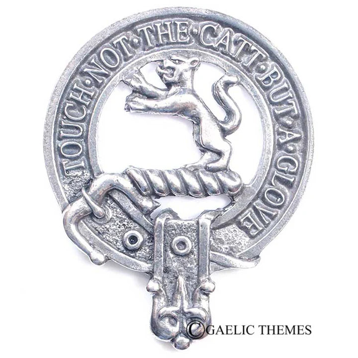 Scottish Clan Family Name Cap Badge Abercromby - Guthrie