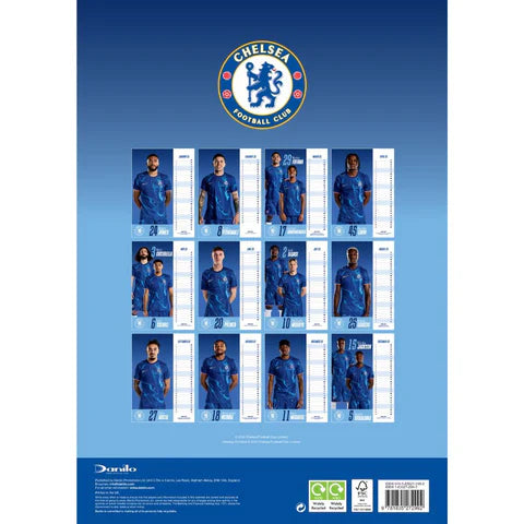 Chelsea 2025 Calendar