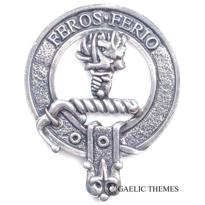Scottish Clan Family Name Cap Badge Abercromby - Guthrie