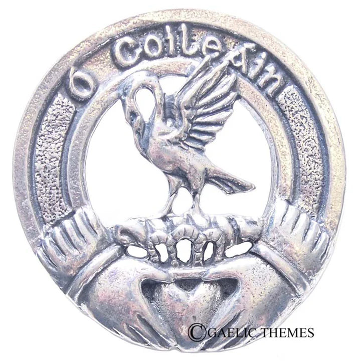 Irish Clan Family Name Cap Badge