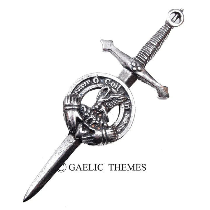 Irish Family Name Clan Kilt Pin