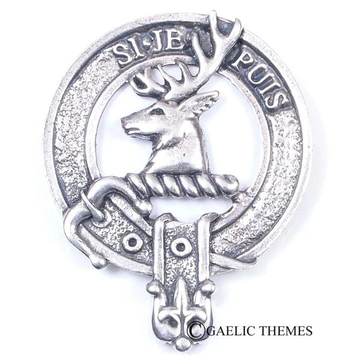 Scottish Clan Family Name Cap Badge Abercromby - Guthrie