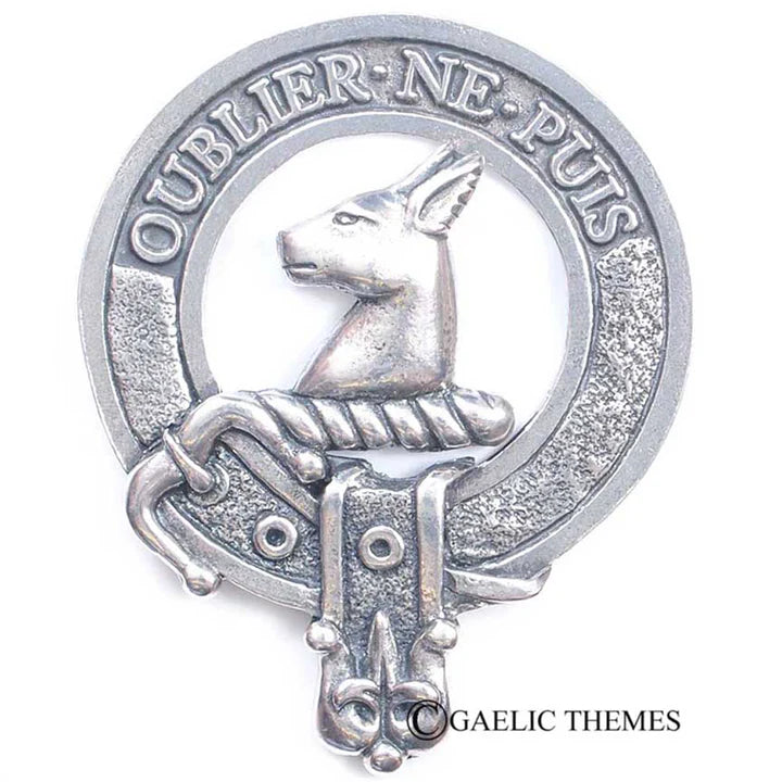 Scottish Clan Family Name Cap Badge Abercromby - Guthrie