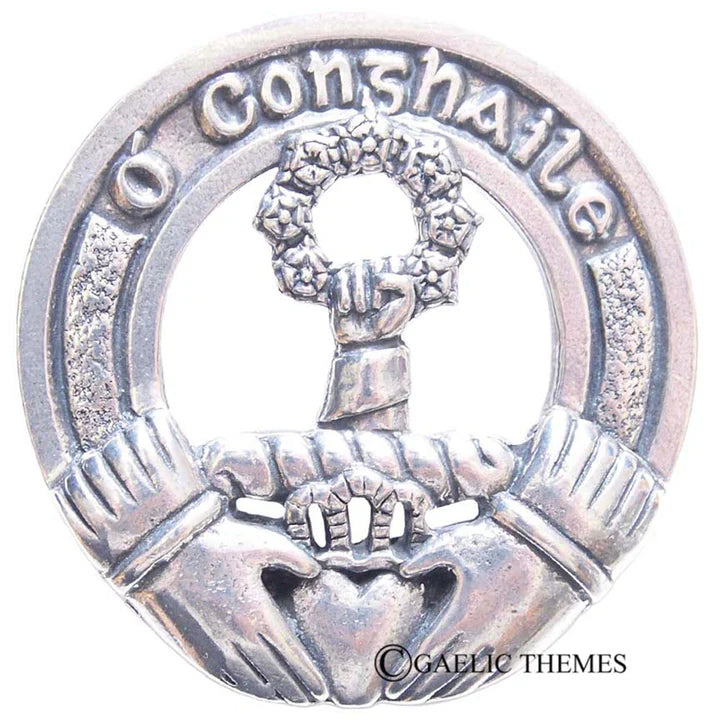 Irish Clan Family Name Cap Badge