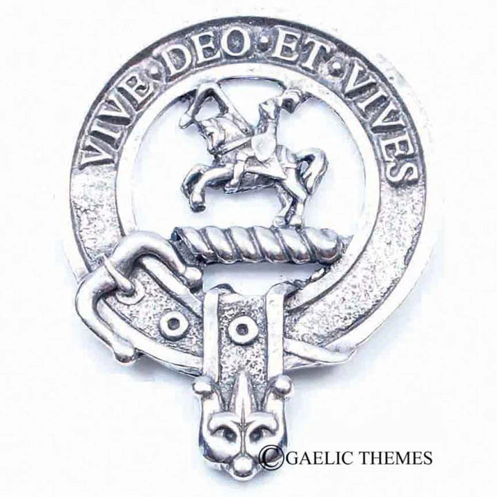 Scottish Clan Family Name Cap Badge Abercromby - Guthrie
