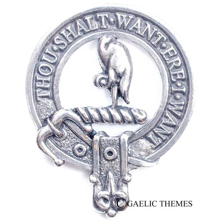 Scottish Clan Family Name Cap Badge Abercromby - Guthrie