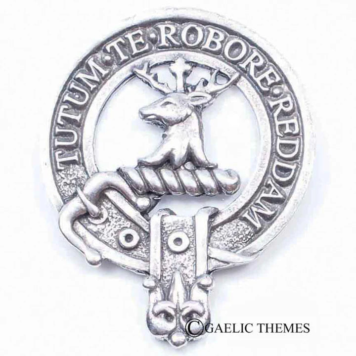 Scottish Clan Family Name Cap Badge Abercromby - Guthrie
