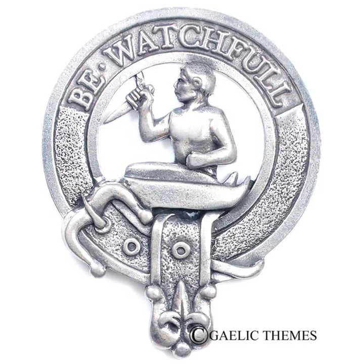 Scottish Clan Family Name Cap Badge Abercromby - Guthrie