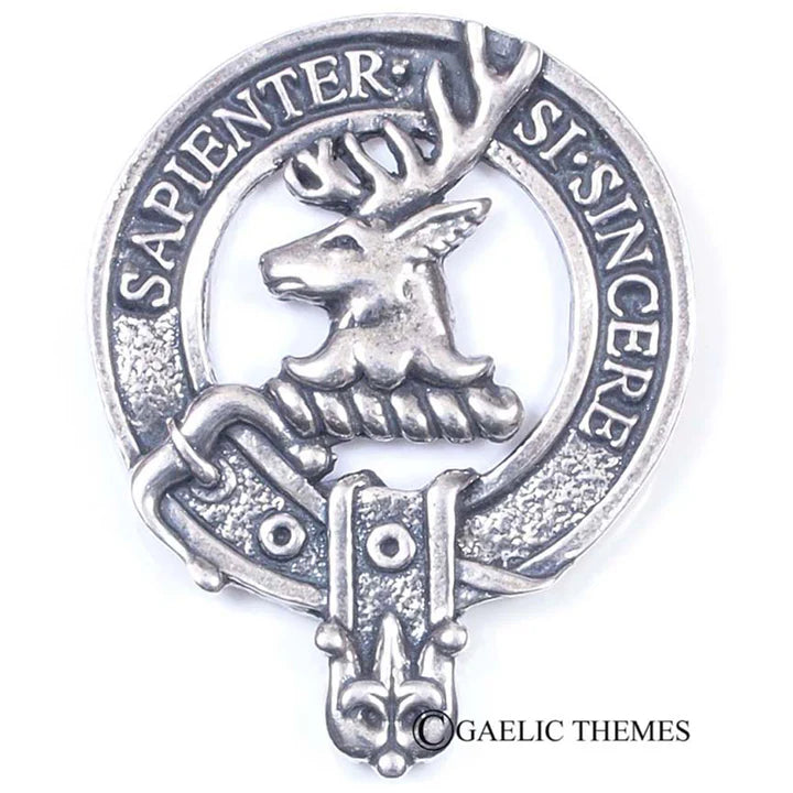 Scottish Clan Family Name Cap Badge Abercromby - Guthrie