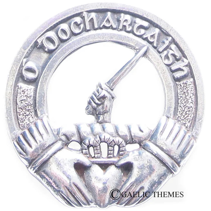Irish Clan Family Name Cap Badge