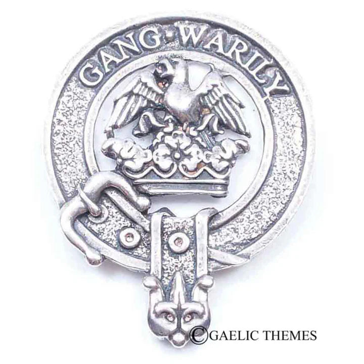 Scottish Clan Family Name Cap Badge Abercromby - Guthrie