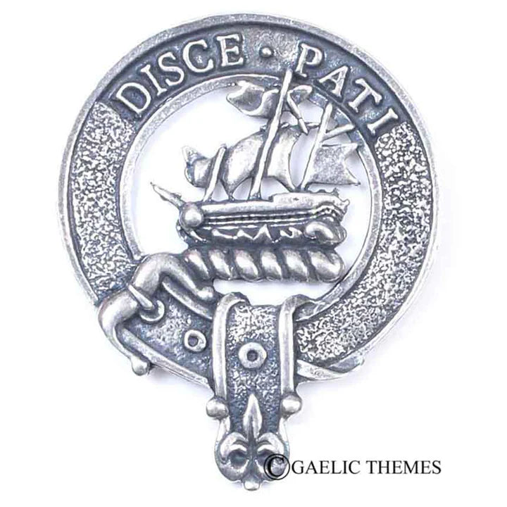 Scottish Clan Family Name Cap Badge Abercromby - Guthrie