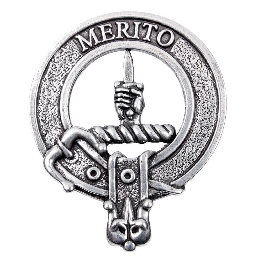 Scottish Clan Family Name Cap Badge Abercromby - Guthrie