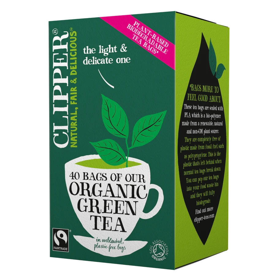 Clipper Organic Green Tea 40 Tea Bags