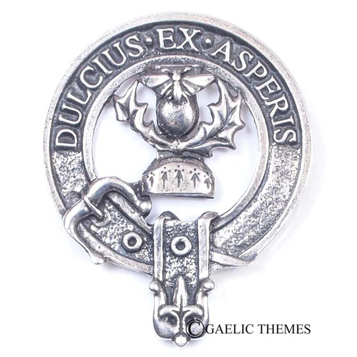 Scottish Clan Family Name Cap Badge Abercromby - Guthrie