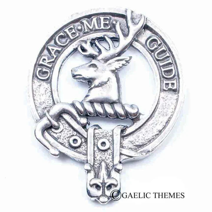 Scottish Clan Family Name Cap Badge Abercromby - Guthrie