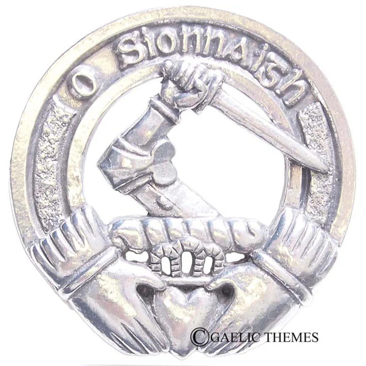 Irish Clan Family Name Cap Badge