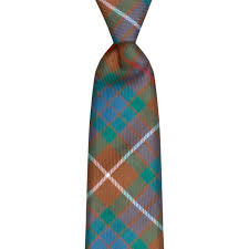 Scottish Tartan Tie > Family Names: ABERCROMBIE - FLETCHER