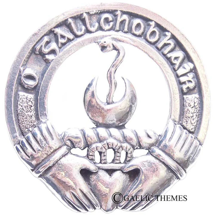 Irish Clan Family Name Cap Badge