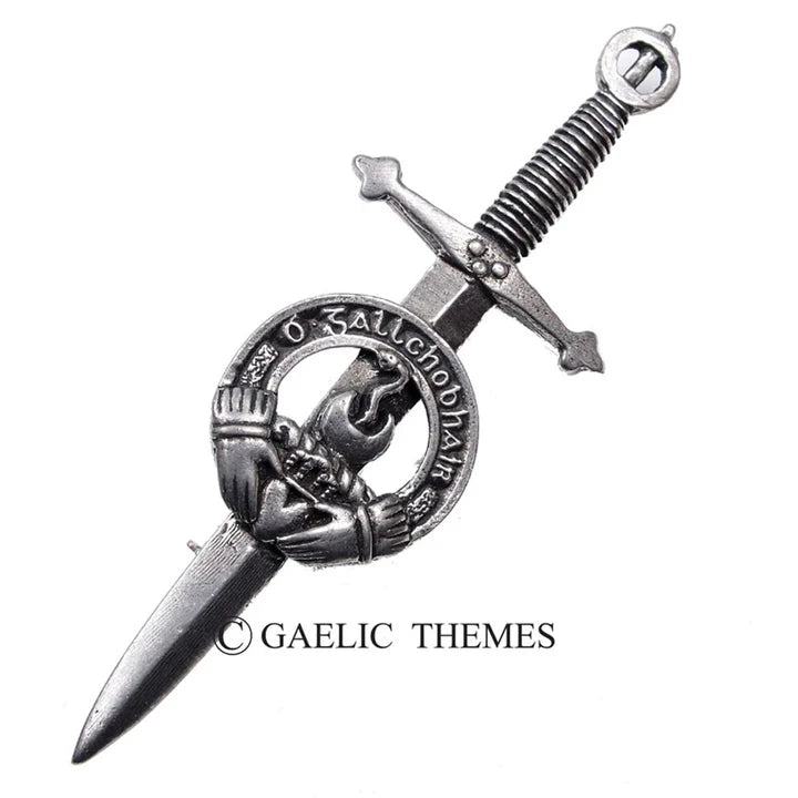 Irish Family Name Clan Kilt Pin