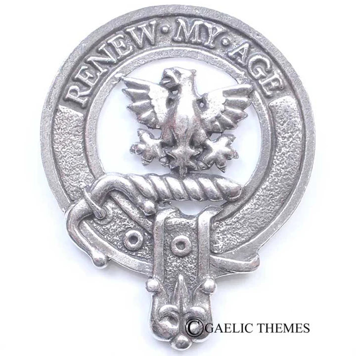 Scottish Clan Family Name Cap Badge Abercromby - Guthrie