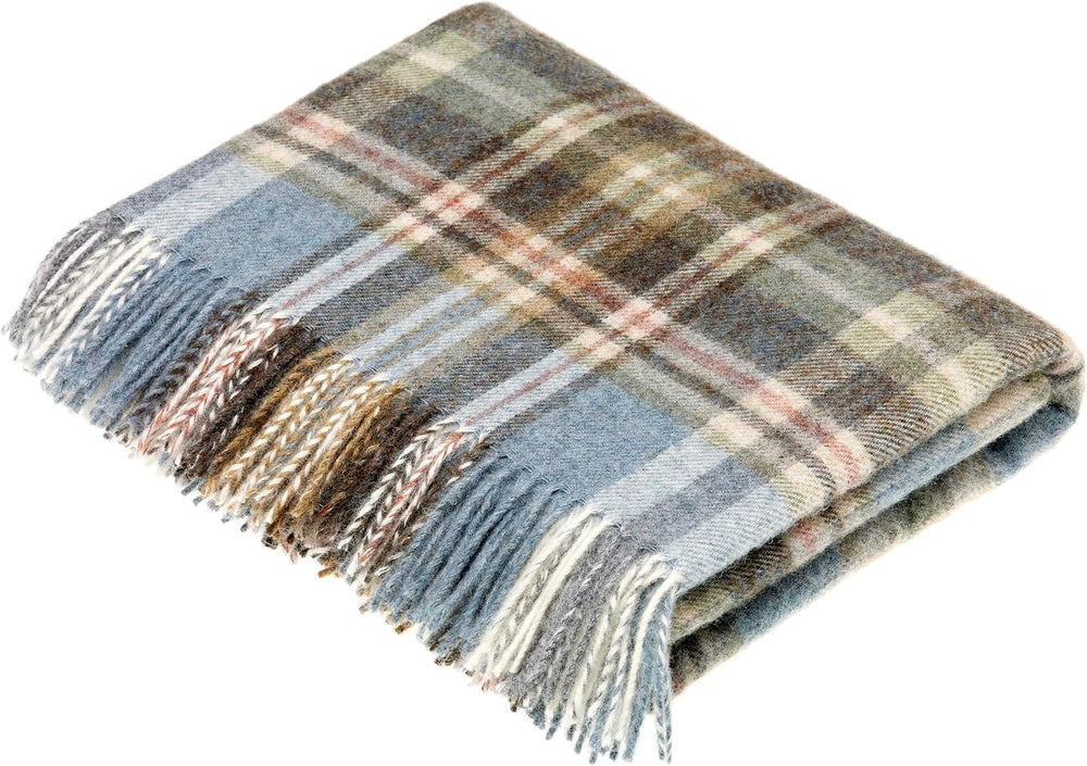 Glen Coe Aqua Blanket
