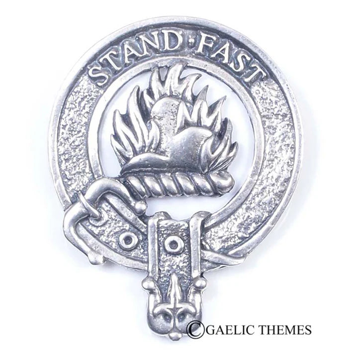 Scottish Clan Family Name Cap Badge Abercromby - Guthrie