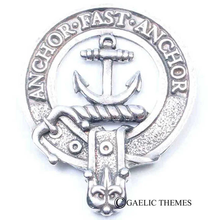 Scottish Clan Family Name Cap Badge Abercromby - Guthrie