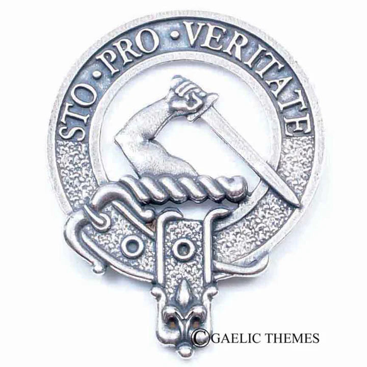Scottish Clan Family Name Cap Badge Abercromby - Guthrie