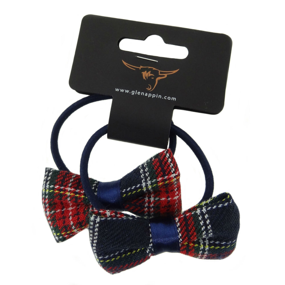 Tartan Bow Hair Elastic
