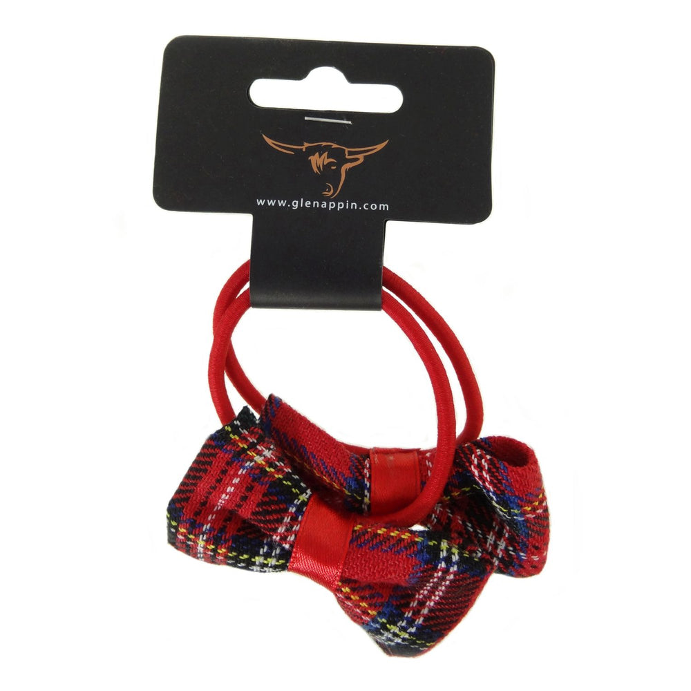 Tartan Bow Hair Elastic