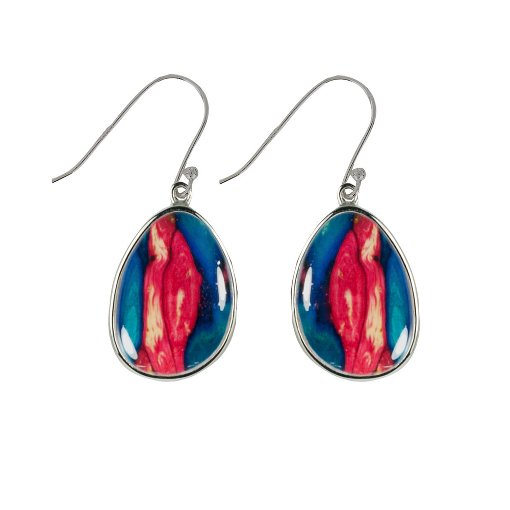 Heathergem Organic Drop Earrings