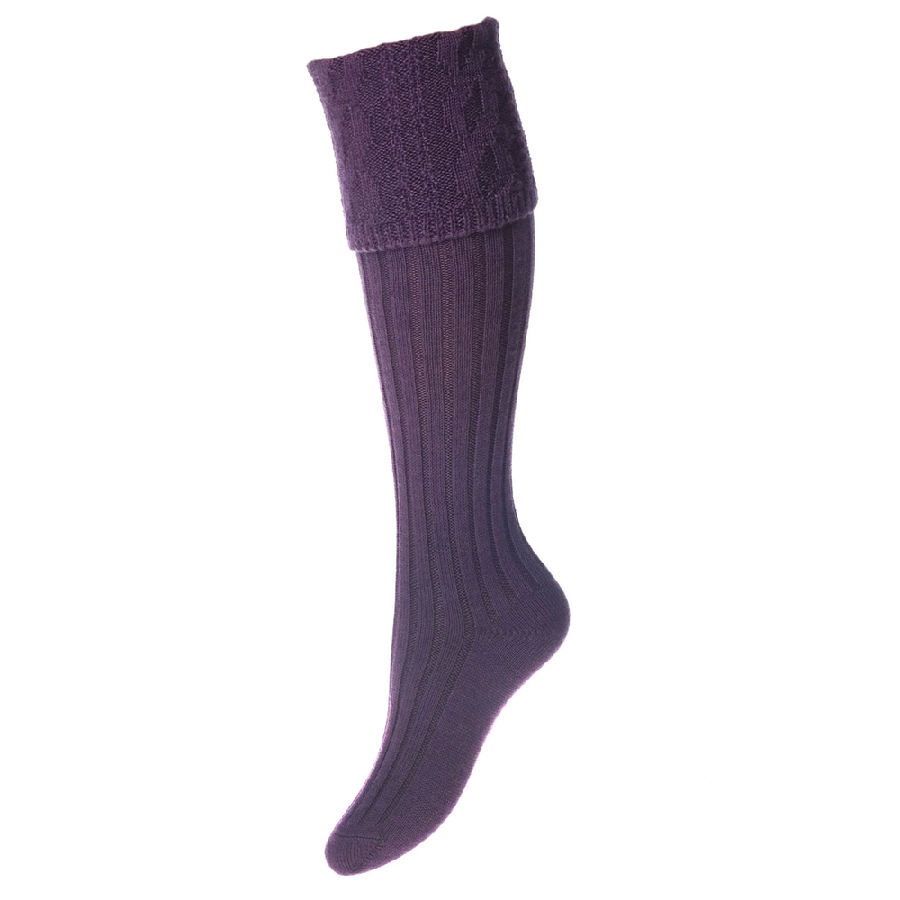 Pipe Band Socks ~ Thistle