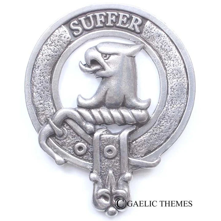 Scottish Clan Family Name Cap Badge   Haig - MacNicol