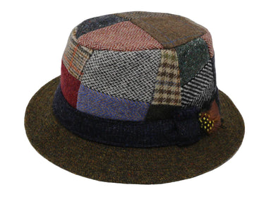 Patchwork Tweed Walking Hat The Scottish and Irish Store