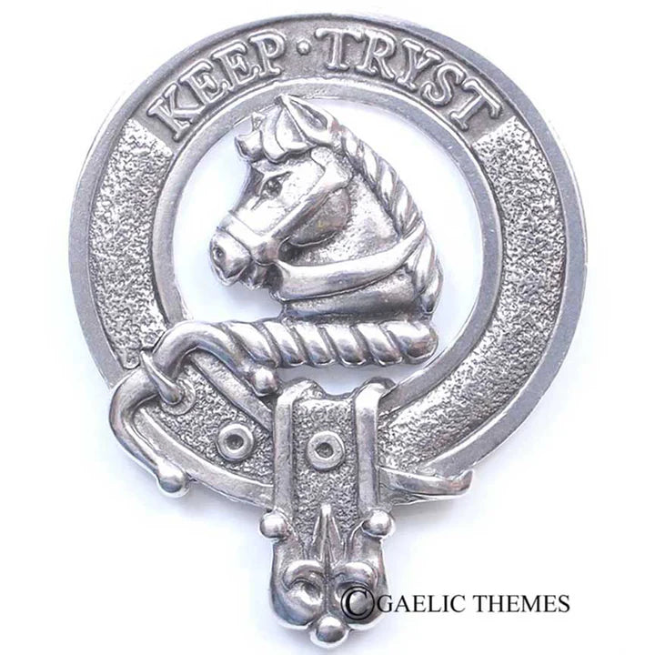 Scottish Clan Family Name Cap Badge   Haig - MacNicol
