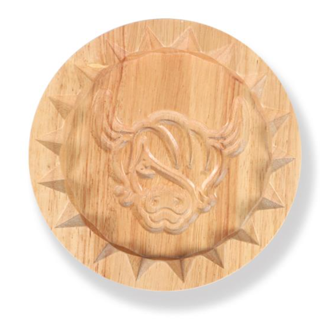 Highland Cow Shortbread Mould