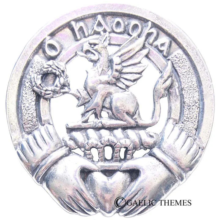 Irish Clan Family Name Cap Badge