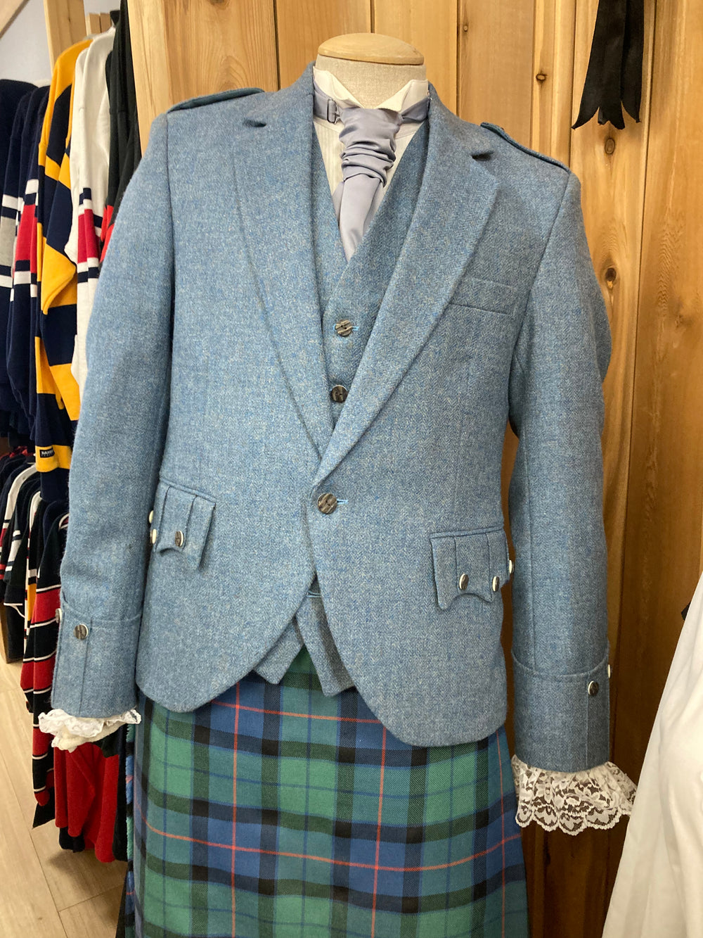 Tweed Argyle Kilt Jacket FINAL SALE