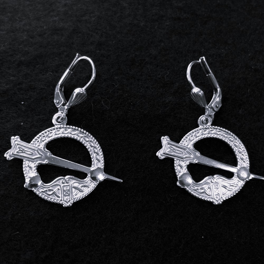 Celtic Pin Dangle Earrings