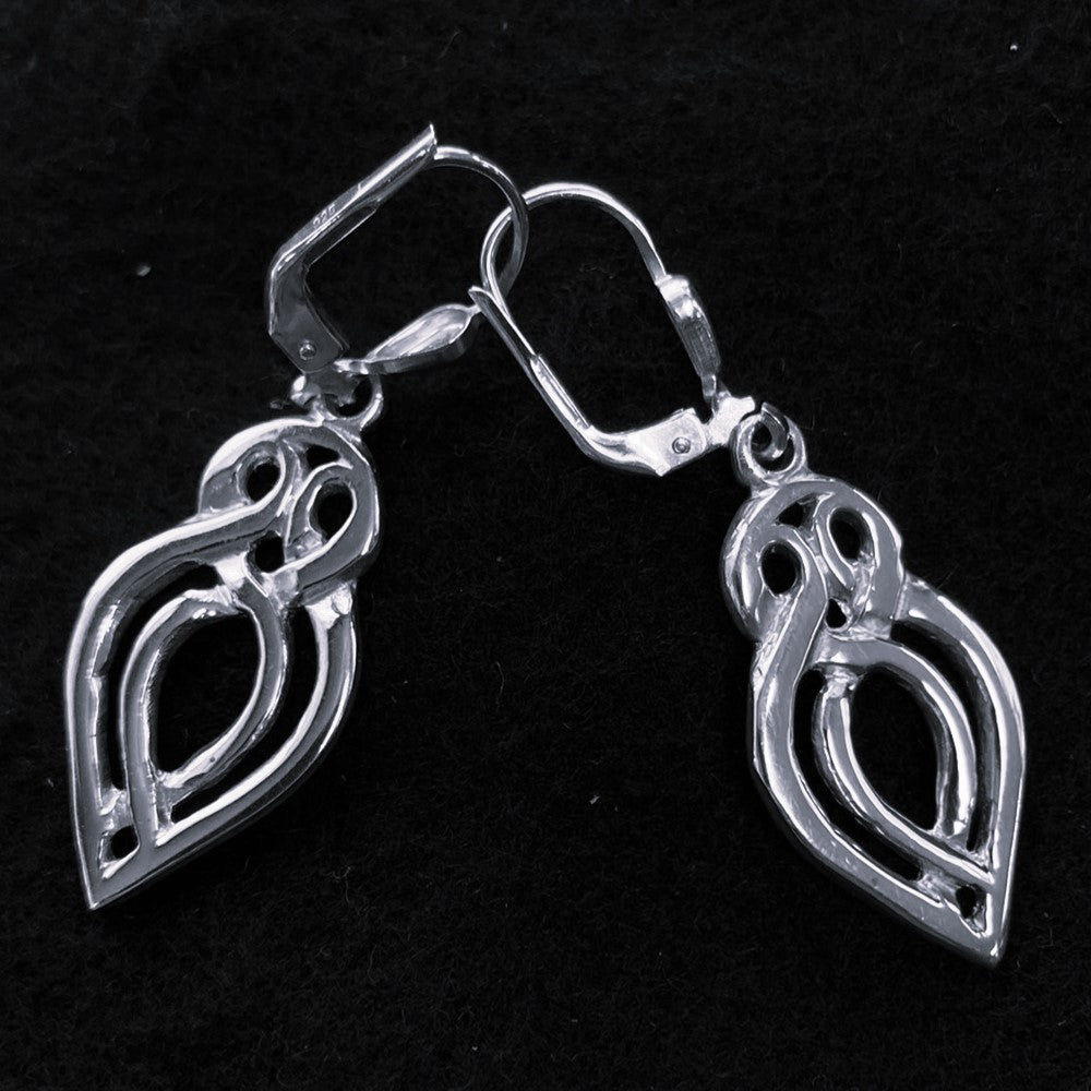 Dangle Celtic Knot Earrings