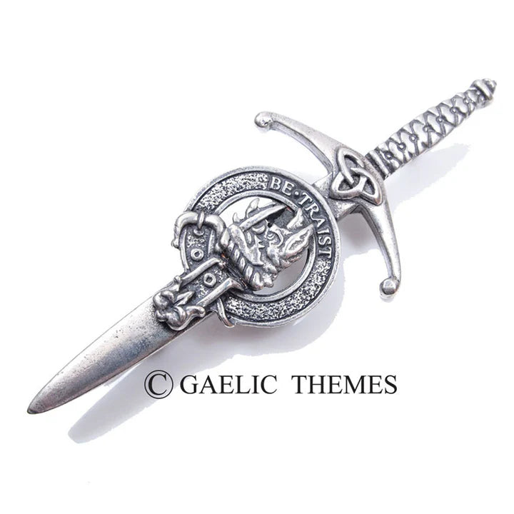 Scottish Family Name Clan Kilt Pin   Grant - MacThomas