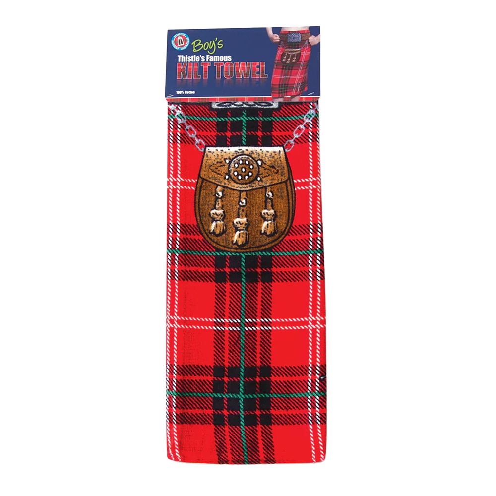 Instakilt Beach Towel Children Red