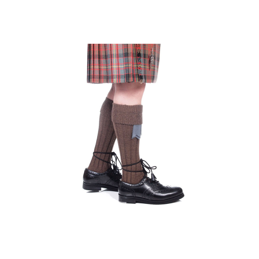 Gaelic Theme Plain Kilt Hose