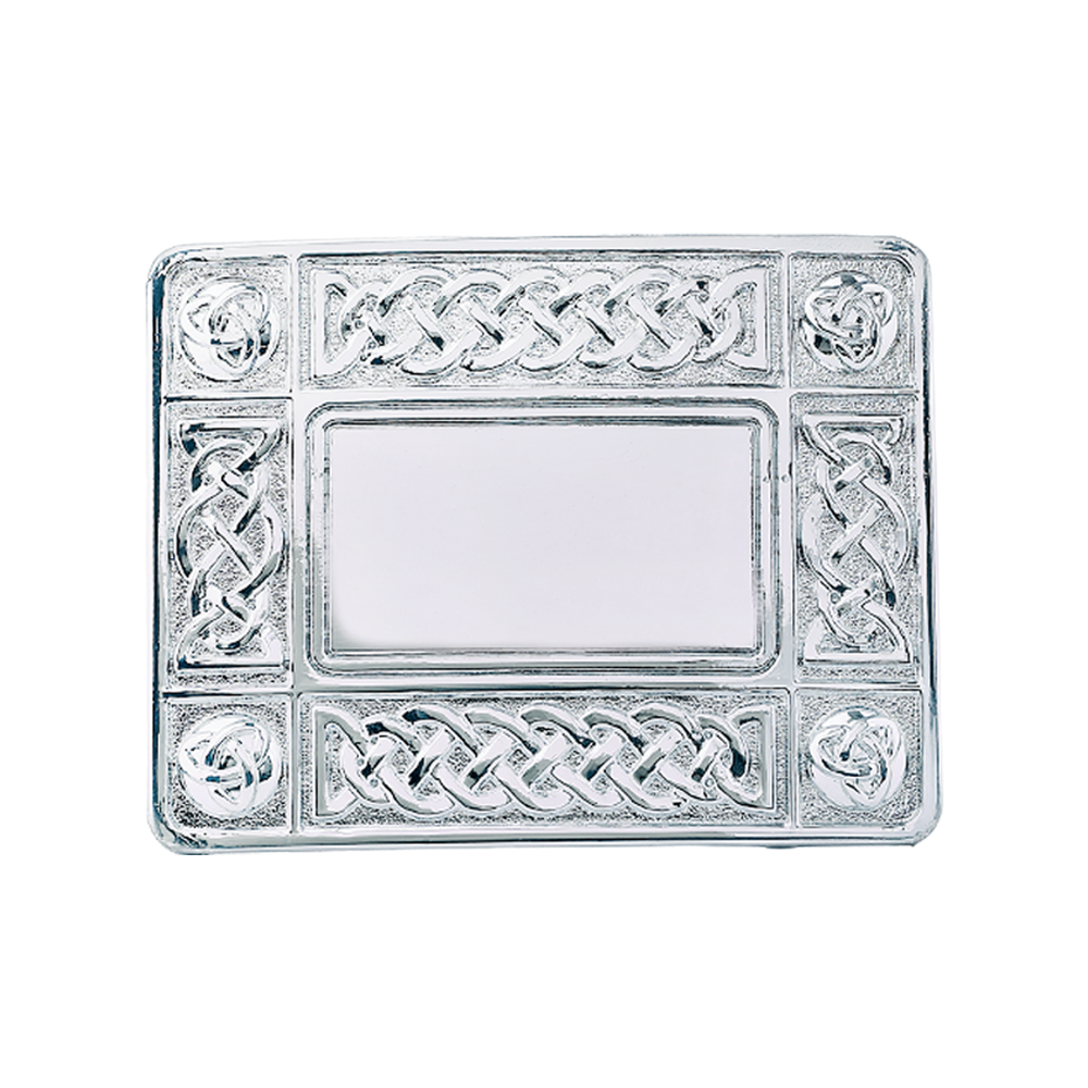 Celtic Knot Belt Buckle - Polished