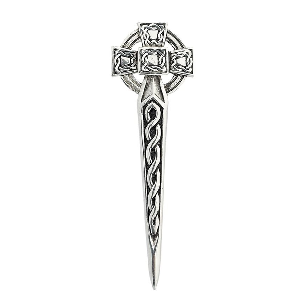 Celtic Cross Kilt Pin