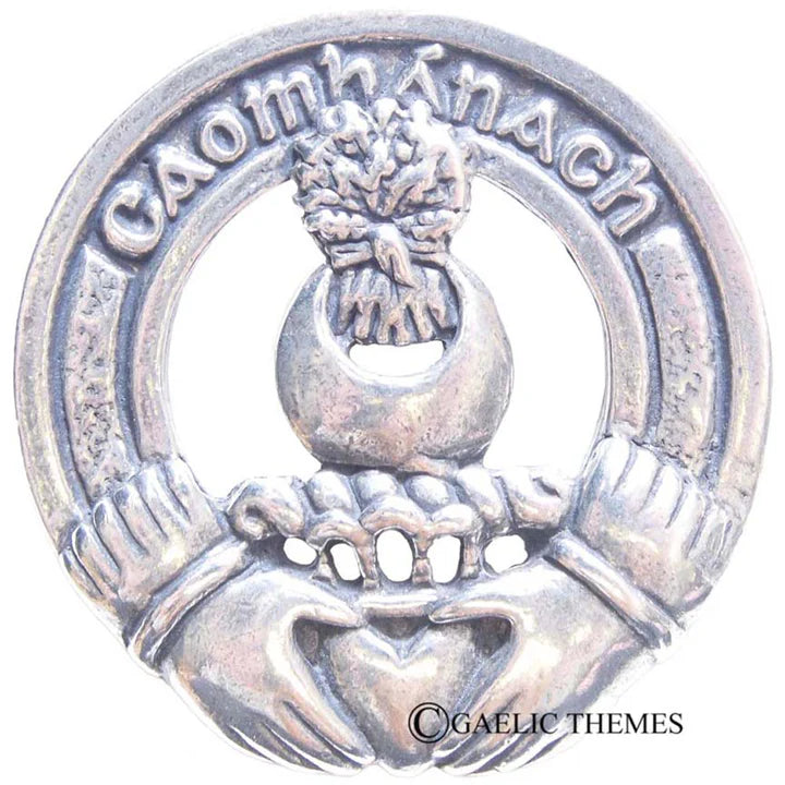 Irish Clan Family Name Cap Badge